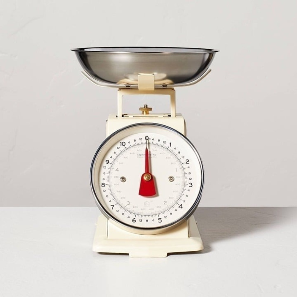 11lb Stainless Steel Kitchen Scale Ivory - Hearth & Hand Magnolia, Target 2023